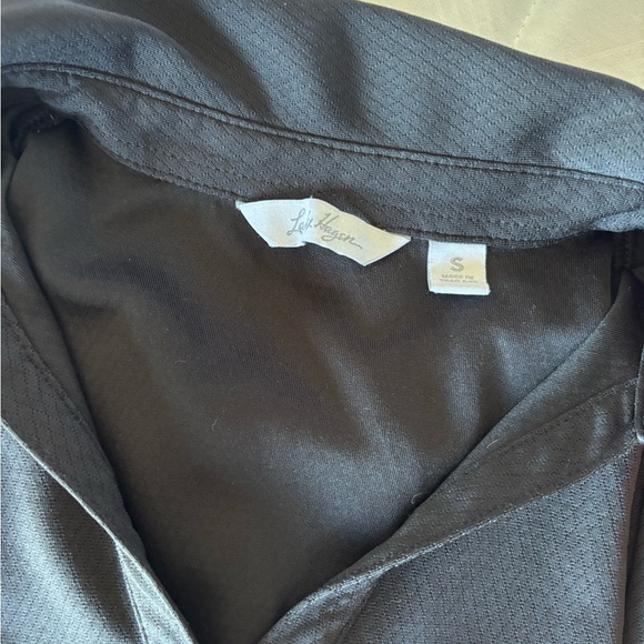 Lady Hagen Red and Black Polo Tops - Picture 3 of 3